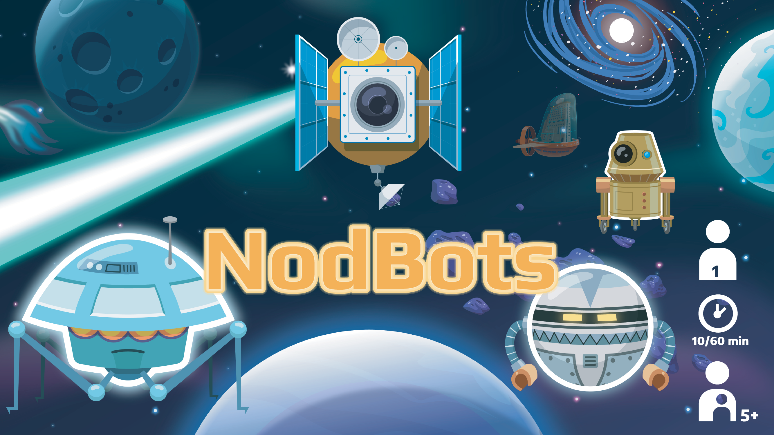 Nodbots - los rebeldes del espacio